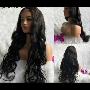 30 inches body waves lace frontal 100% human hair